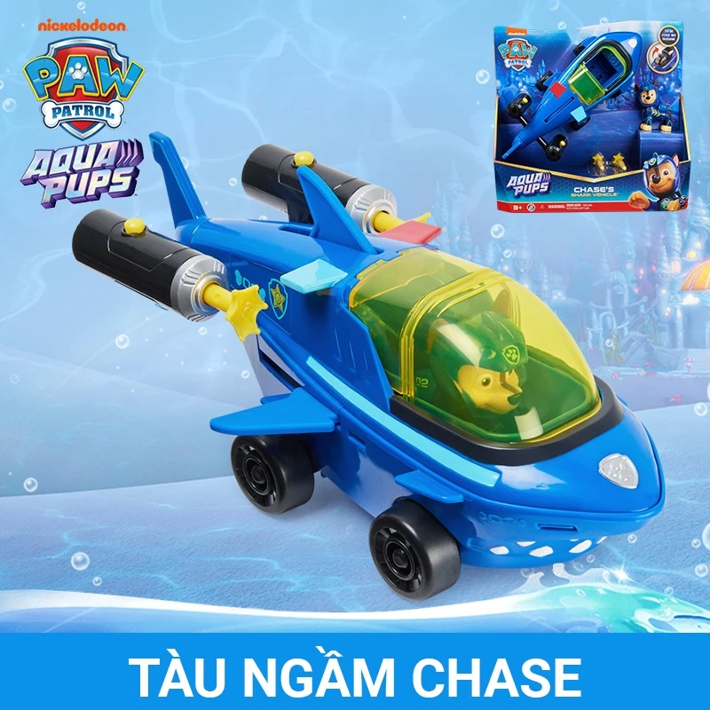 Đội chó cứu hộ PAW PATROL - Tàu ngầm cứu hộ - Hàng chính hãng