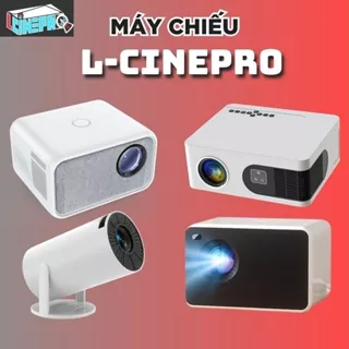 Máy chiếu Mini LC FullHD 1080p Tích Hợp Android 9 + truyền hình | Kết Nối Điện Thoại + Laptop