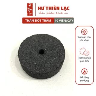 Than đốt trầm - 10 viên/cây - không khói, không mùi, mồi nhanh