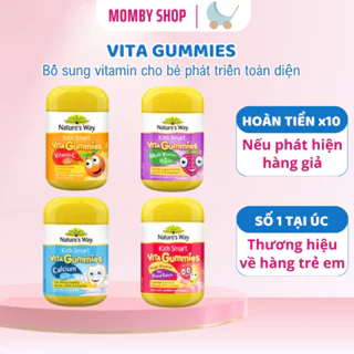 Kẹo Dẻo Vi Chất Nature’s Way Vita Gummies Bổ sung Vitamin Và Khoáng Chất Cho Bé