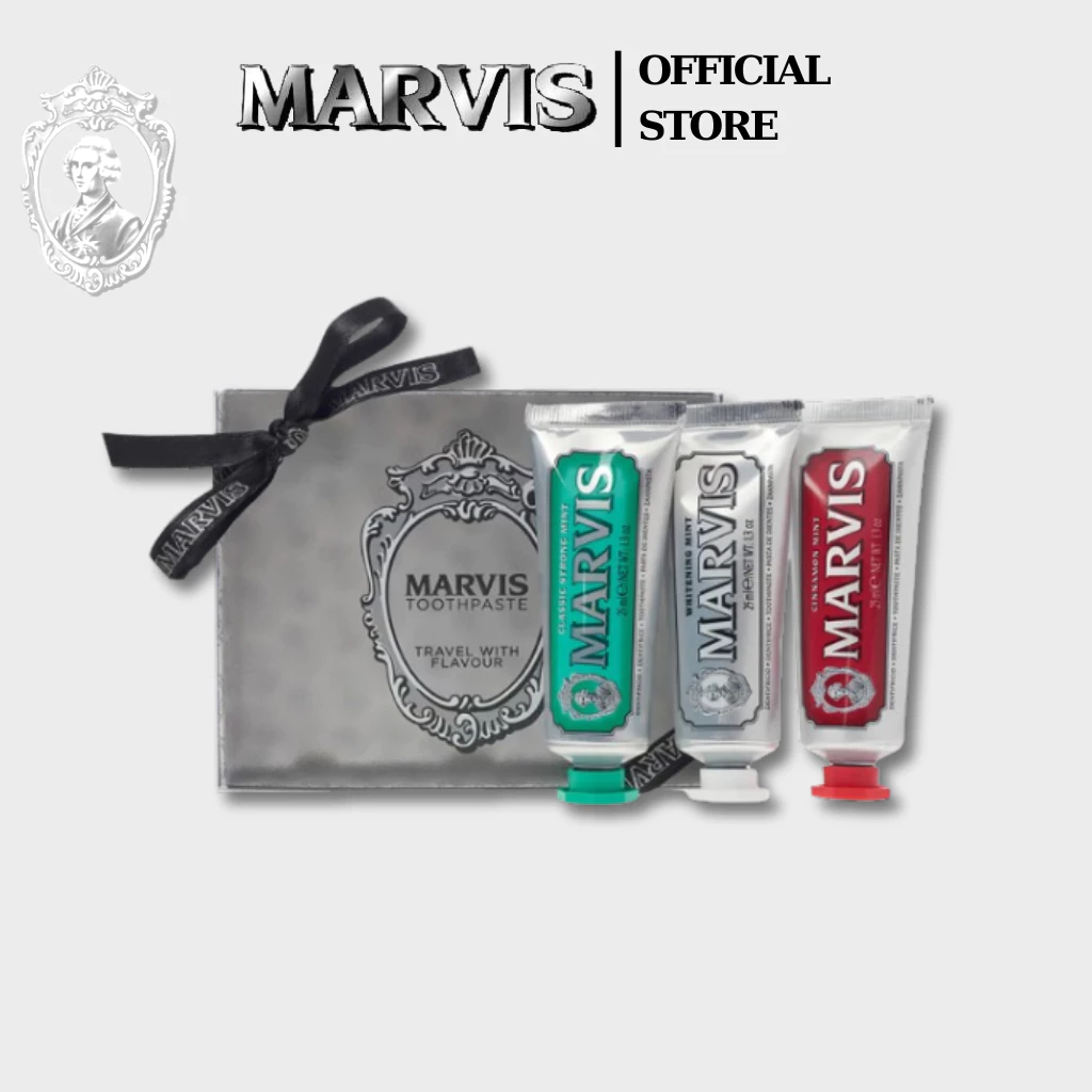 Kem Đánh Răng MAVIS Mini Set 3 tuýp x 25ml - Marvis