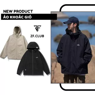 Áo khoác gió, áo khoác dù unisex ZF.Club Chống nắng, kháng nước, Áo khoác mỏng form rộng ( AGM )