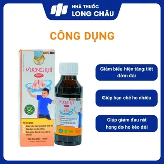 Siro Ho Cho Bé Cao Lỏng Vượng Khí Gold Bổ Phế Giảm Ho Tăng Đề Kháng Cho Bé Chính Hãng Japa Kids