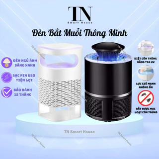 Đèn bắt muỗi tự động, Máy bắt muỗi diệt côn trùng thông minh sử dụng lực hút và ánh sáng UV