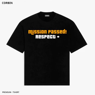 Áo Thun Mission Passed, Áo Thun Local Brand Unisex, Áo Phông Corbin Tay Lỡ Form Rộng, Chất Cotton Cao Cấp