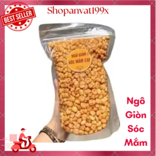 1kg Ngô Giòn sóc mắm cay , bắp sấy nếp giòn ngon