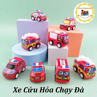 [Gía Sỉ] Xe Cứu Hỏa Chạy Cót Mini Siêu Đẹp, Dễ Thương Giúp Bé Phát Triển Thị Giác, Tay Mắt,Tương Tác Với Bố Mẹ