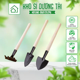 Bộ Dụng Cụ Làm Vườn 💥 HÀNG LOẠI 1 💥 Dụng Cụ Làm Vườn Mini 3 Món Tiện Lợi, Dễ Sử Dụng