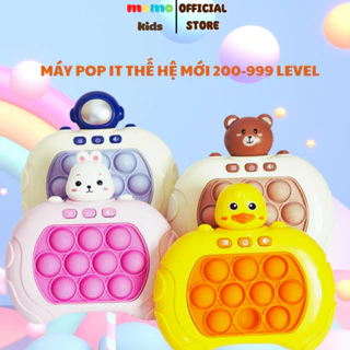 Đồ chơi Pop it điện tử thế hệ mới máy điện tử chơi game Pop it giải trí bấm nút theo đèn nhạc với nhiều level máy pop it