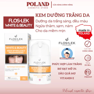 Kem dưỡng Floslek White & Beauty dành cho da sạm nám, tàn nhang, thâm, không đều màu