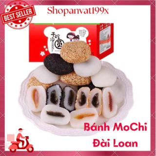 Bánh Mochi Đài Loan 2 cô gái, bánh mochi dẻo mix vị thùng 2kg