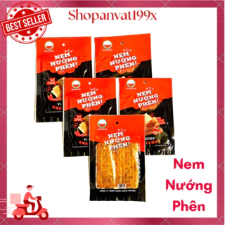 (HOT) 10 Gói Nem Nướng Phên làm từ bột mì, đồ ăn vặt, đồ Bà Tuyết Diamond