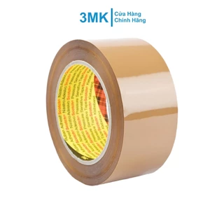 Băng dính dán thùng nâu đục 3M 303 dài 70m rộng 4,8cm băng keo cao cấp