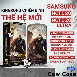 Cường lực Note 20 Ultra, Samsung Note 20 5G full màn | Miếng kính dán bảo vệ màn hình cho ss galaxy Cowcase