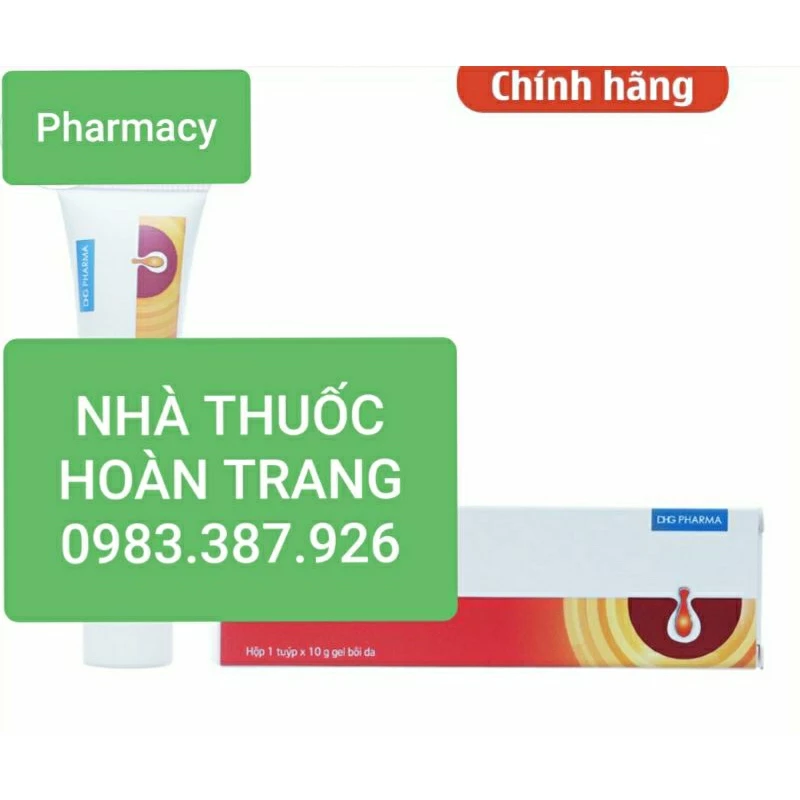 (Chính hãng) Gel bôi hỗ trợ giảm mụn, làm mờ thâm, ngăn ngừa mụn tái phát - tuýp 10 g