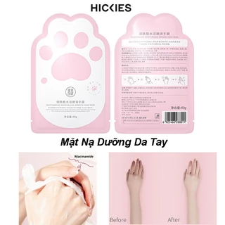 Mặt Nạ Dưỡng Da Tay - Mặt Nạ Ủ Tay Hình Tay Mèo Giúp Da Tay Ẩm, Làm Sáng - HICKIES