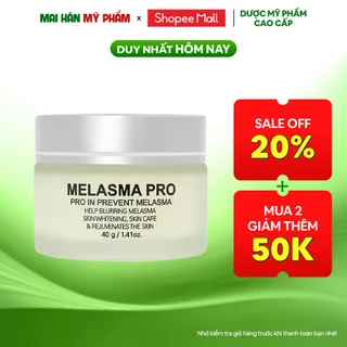 Kem làm mờ nám tàn nhang thể nặng White Doctors Melasma Pro 40g - Mỹ Phẩm Mai Hân