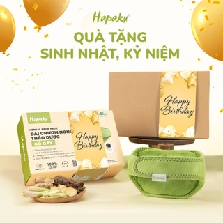 Hộp Quà Đai Chườm Thảo Dược Hapaku Tặng Sinh Nhật, Ngày Kỷ Niệm Ý Nghĩa, Độc Đáo