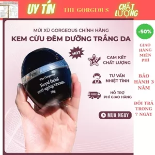 (CHÍNH HÃNG) Kem Cừu Đêm Gorgeous Trắng Da Múi Xù, Kem Nền, Trang Điểm, Làm đẹp