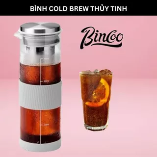 Bình ủ cà phê cold brew bình pha cà phê cold brew ủ lạnh thủy tinh thương hiệu bincoo