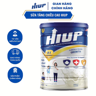 Sữa Bột Hiup Sữa Bột Tăng Chiều Cao Cho Bé Từ 2 Đến 15 Tuổi 650g Chính Hãng