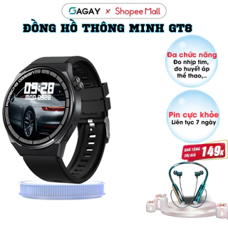 Đồng Hồ Thông Minh Smart Watch GT8 Nghe Gọi Bluetooth, Đồng Hồ Thể Thao,Theo Dõi Sức Khỏe GAGAY