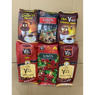 Combo 3kg cà phê 6 gói khác nhau ( s.tạo,nâu ,đỏ, T. hạng ,b.mê, 79)