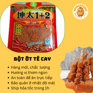 Bột ớt tê cay, tẩm ướp nướng, bột ớt trộn siêu cay, gia vị trung quốc