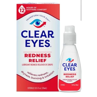 Clear Eyes Redness Relief Eye Drops [Date 9.2026]