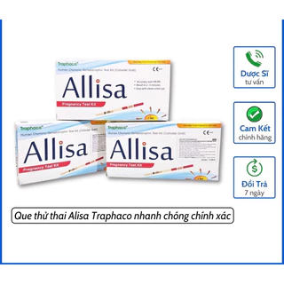 Que thử thai Allisa Traphaco hộp 1 que giúp phát hiện thai sớm chính xác