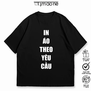 In Áo Theo Yêu Cầu, In Chữ, Tên, Ngày Tháng Năm Sinh Hình Ảnh. 100% Cotton, Cho Nam và Nữ Unisex.