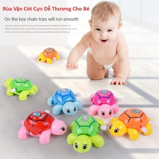 Rùa Con Vặn Cót Lắc Lư Cực Vui - Đồ Chơi Vặn Cót Kích Thích Khả Năng Vận Động Cho Bé Chơi Vui Cả Ngày