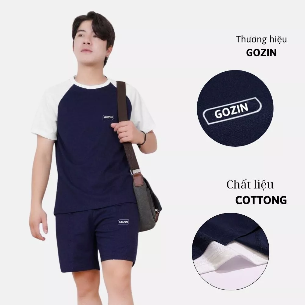 Bộ Đồ Nam GOZIN FASHION Cộc Tay Có Cổ, Bộ Quần Áo Polo Thời Trang, Co Giãn, Thoáng Khí -JA 10