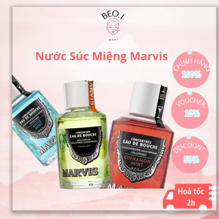 Nước Súc Miệng Marvis Concentrated Mouthwash 120ml đủ 3 hương vị