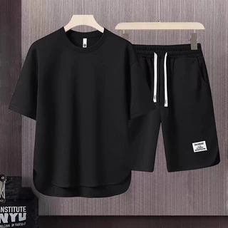 Bộ Đồ Cotton Phom Rộng Thoải Mái Mát Mẻ Unisex Nam Và Nữ Menswear