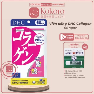 Viên uống Collagen DHC 60 ngày | Hỗ trợ trẻ hóa da gói 360 viên nội địa Nhật Bản