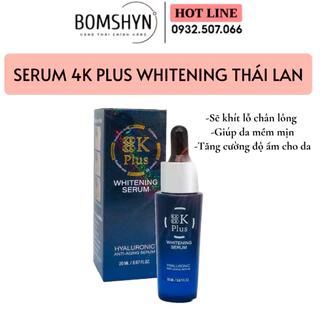 SERUM 4k PLUS 5x DƯỠNG DA SE KHÍT CHÂN LÔNG 20ML