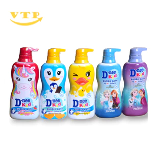 Combo 2 Chai Sữa Tắm Gội Dnee-Kid Hình Thú 400ml