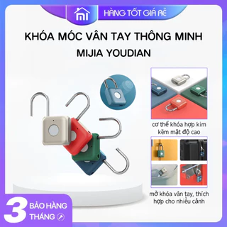 Youpin Kitty Khóa Cửa Vân Tay Cảm ứng Thông Minh Khóa Móc Chống Trộm Không Cần Chìa Sạc USB Khóa An Toàn Cho Ngăn Kéo.