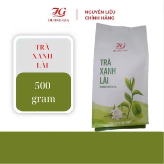 Trà Xanh Lài Chiết Xuất Từ Búp Trà Xanh và Hoa Lài Thiên Nhiên Không Chất Bảo Quản gói 500g