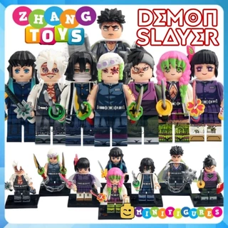 Đồ chơi xếp hình Demon Slayer Kimetsu no Yaiba Thanh gươm diệt quỷ Shinazugawa Genya Minifigures WM6137