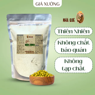 Bột Đậu Xanh Handmade Nguyên Chất thiên nhiên Nhà Quê mặt nạ đắp giúp da căng sáng lán mịn 100G 500G 1Kg