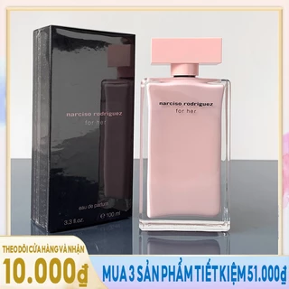 Nước hoa nữ hương phấn Narciso Rodriguez For Her EDP dung tích 2ml/5ml/10ml - Hương thơm sang chảnh cuốn hút