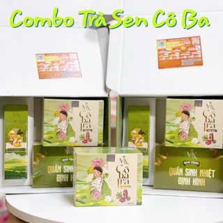 ( Mua 2 combo tặng 1 trà sen) TRÀ SEN CÔ BA TRÀ HUỲNH NHƯ KÈM TẶNG CHÍNH HÃNG(combo 3 món)