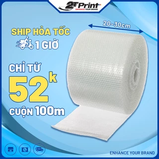 Xốp Chống Sốc, Bọc Chống Sốc Gói Hàng Loại Dày Dai, Bóng Khí Căng, Xốp Nổ Size 20cm, 30cm x 100m