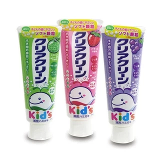 Kem đánh răng Trẻ em Kid’s Kao Nhật Bản 70g Đủ Vị