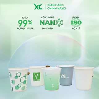 50 cốc giấy dùng 1 lần nhập khẩu Hàn Quốc dùng cho văn phòng sự kiện nhiều màu 5oz 150 ml