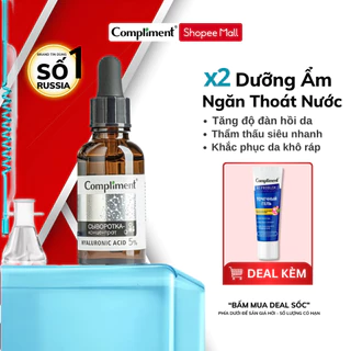 Serum Cấp Ẩm Và Phục Hồi Da Compliment HA Hyaluronic Acid B5 - Tinh Chất Dưỡng Tăng Độ Đàn Hồi 27ml