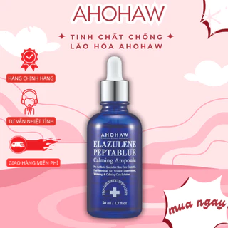 Tinh Chất Chống Lão Hóa Ahohaw Elazulene Peptablue Calming