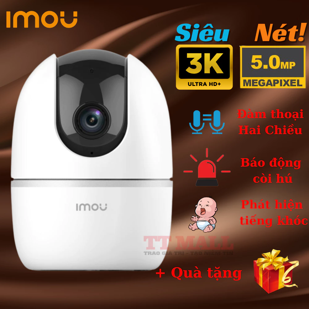 Camera ip wifi imou ranger a52p 5M Quad HD (3K ) a32ep 3M 2k , a42p a22p 1080P xoay 360 độ hàng chính hãng